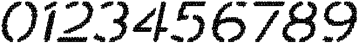 Darbots Rounded Disco Italic otf (400) Font OTHER CHARS