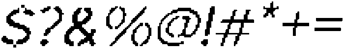 Darbots Rounded Pixel Regular otf (400) Font OTHER CHARS