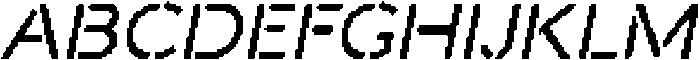 Darbots Rounded Pixel Regular otf (400) Font UPPERCASE