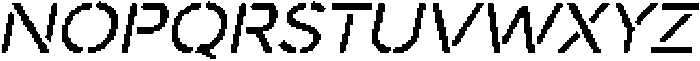 Darbots Rounded Pixel Regular otf (400) Font UPPERCASE