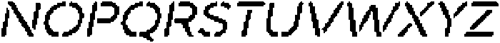 Darbots Rounded Pixel Regular otf (400) Font LOWERCASE