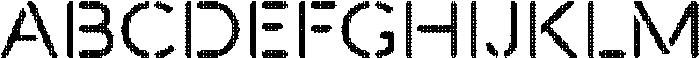 DarbotsRoundedDisco-Regular otf (400) Font UPPERCASE