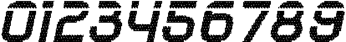 Darille Disco Italic otf (400) Font OTHER CHARS
