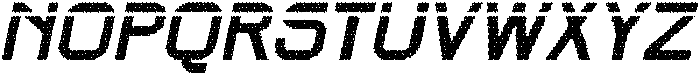 Darille Disco Italic otf (400) Font UPPERCASE
