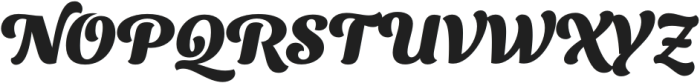Dariul ExtraBold otf (700) Font UPPERCASE