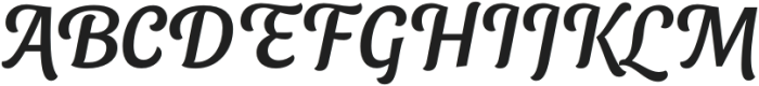 Dariul Regular otf (400) Font UPPERCASE