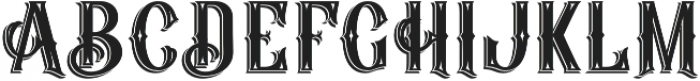 Dark Castle Style otf (400) Font UPPERCASE