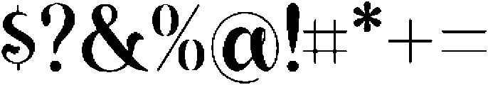 Dark Fox otf (400) Font OTHER CHARS
