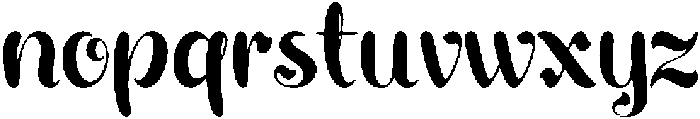 Dark Fox otf (400) Font LOWERCASE