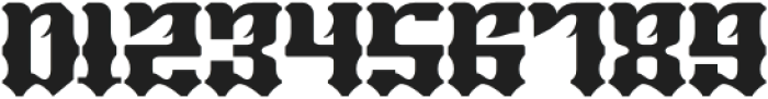 Dark Gewor Regular otf (400) Font OTHER CHARS