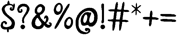 Dark Magic Regular otf (400) Font OTHER CHARS