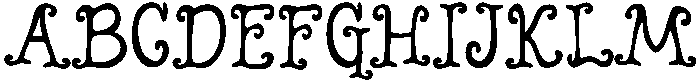 Dark Magic Regular otf (400) Font UPPERCASE