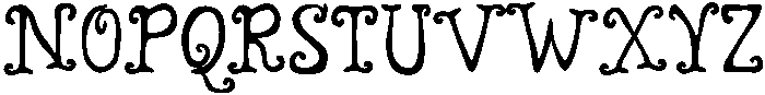 Dark Magic Regular otf (400) Font UPPERCASE