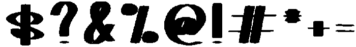 Dark Night Regular otf (400) Font OTHER CHARS