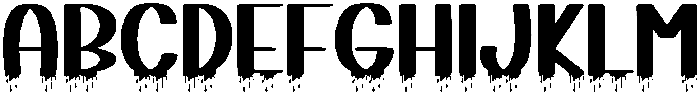 Dark Night Regular otf (400) Font UPPERCASE