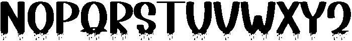 Dark Night Regular otf (400) Font UPPERCASE