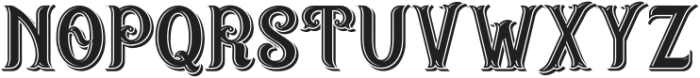 Dark Rum All otf (400) Font UPPERCASE