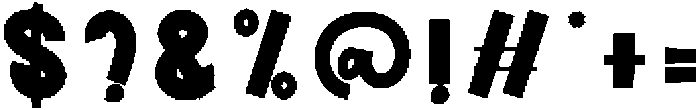 Dark Scary Regular otf (400) Font OTHER CHARS
