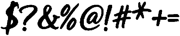 Dark Slash otf (400) Font OTHER CHARS