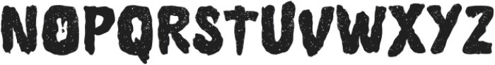 Dark Thriller Grunge otf (400) Font LOWERCASE