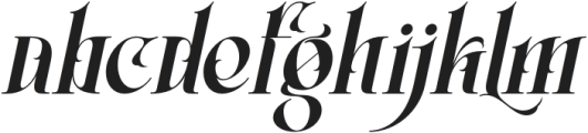 Darkbloom Italic otf (400) FONT