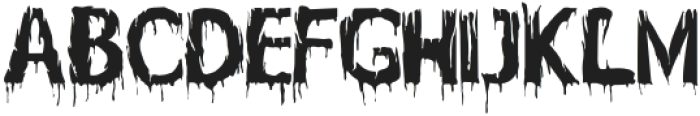 Darkenvile-Regular otf (400) Font UPPERCASE