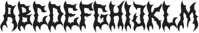 Darkfangs otf (400) Font UPPERCASE