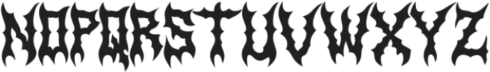 Darkfangs otf (400) Font UPPERCASE