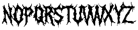 Darkhorn otf (400) Font LOWERCASE