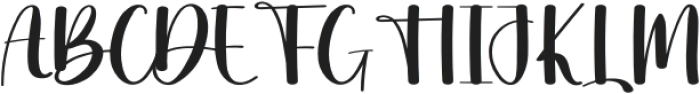 Darkline Regular otf (400) Font UPPERCASE