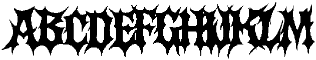 Darkness Regular otf (400) FONT