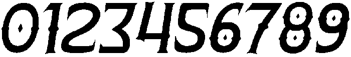 Darkside-Italic otf (400) Font OTHER CHARS