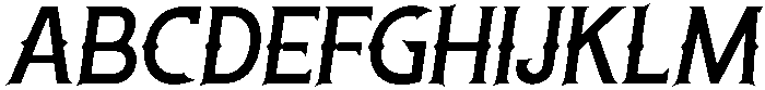 Darkside-Italic otf (400) Font UPPERCASE