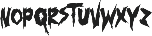 Darkvas otf (400) Font UPPERCASE