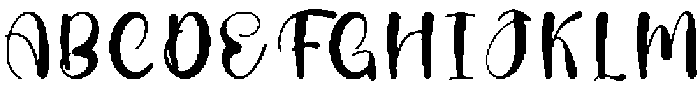 Darling Girlies Regular otf (400) Font UPPERCASE