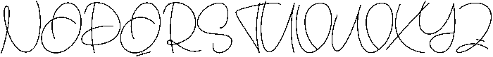Darling Nautical Regular otf (400) Font UPPERCASE