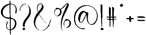 Darling Regular otf (400) Font OTHER CHARS