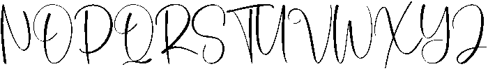 Darling Regular otf (400) Font UPPERCASE