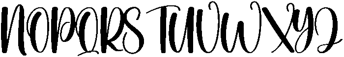 Darling Regular otf (400) Font UPPERCASE