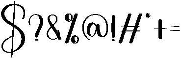 Darling Regular otf (400) Font OTHER CHARS