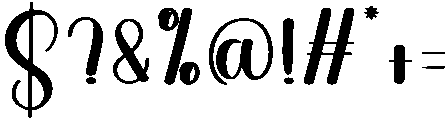 Darling Regular otf (400) Font OTHER CHARS