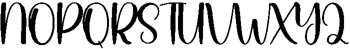 Darling Regular otf (400) Font UPPERCASE