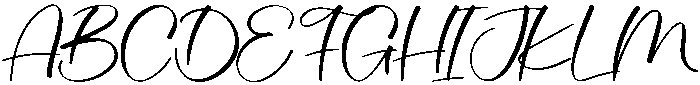 Darling Regular otf (400) Font UPPERCASE