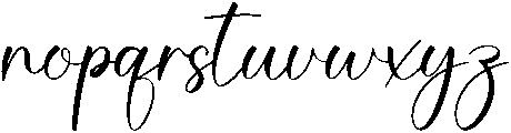 Darling Regular otf (400) Font LOWERCASE