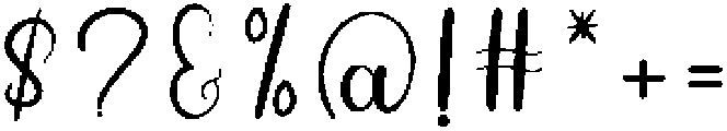 Darling Regular otf (400) Font OTHER CHARS