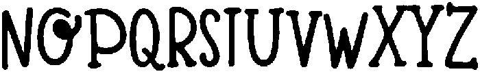 Darling Regular otf (400) Font UPPERCASE