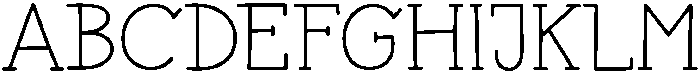 Darling Regular otf (400) Font UPPERCASE
