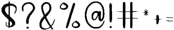 Darling Regular otf (400) Font OTHER CHARS