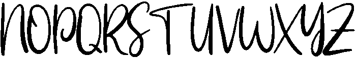 Darling Regular otf (400) Font UPPERCASE