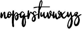 Darling Regular otf (400) Font LOWERCASE
